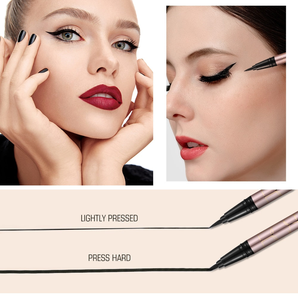 Professional Waterproof Liquid Eyeliner Beauty Cat Style Black Long-lasting Eye Liner Pen Pencil Makeup Cosmetics Tools