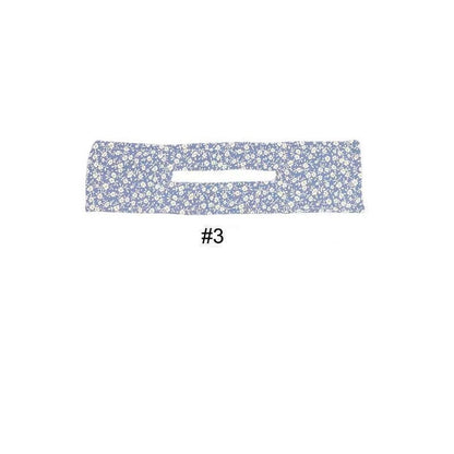 AMORCOME Multicolor Deft Bun Print Headband Hairpin for Women Girl Cloth Hair Circle Bun Maker Ponytail Holder Hair Accessories