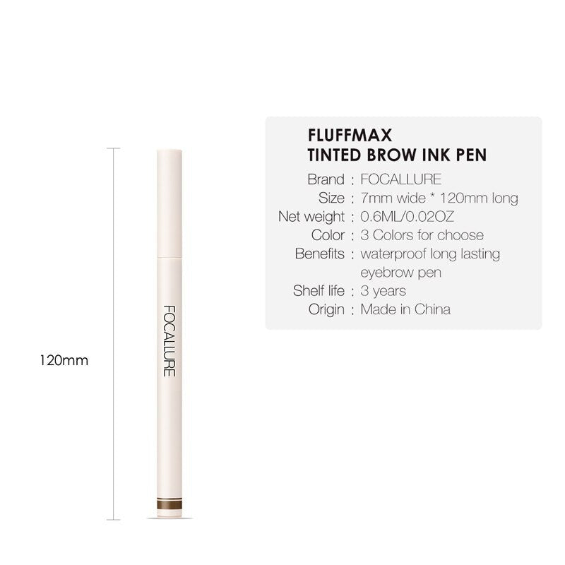 Eyebrow Pencil 4 Points Long Lasting Liquid Natural Eyebrow Tattoo Pen Waterproof High Quality Eye Makeup Cosmetics