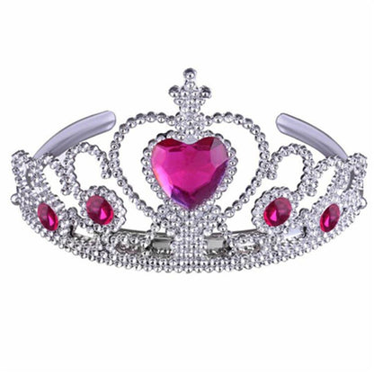 Headbands For Kids Girl Princess Hairbands Yarn Crown Bow Knot Tiara Flower Child Hair Accessories Korean Handmade Wholesale