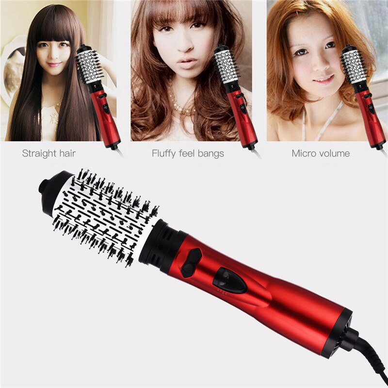 2 in 1 hair straightener, straight hair comb, rotary brush, hot air brush, hair dryer, hair fast modeling tool