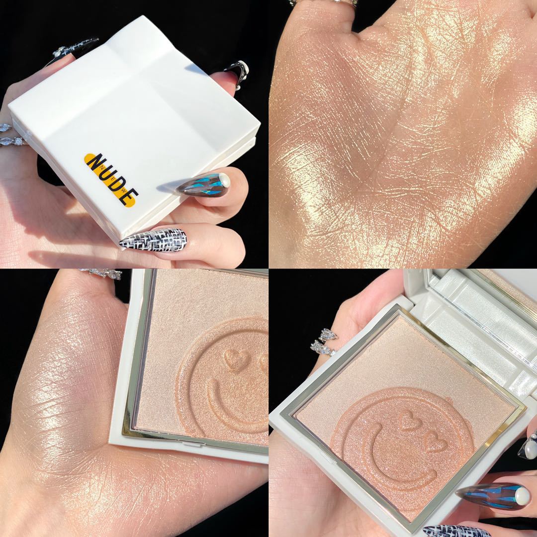 Makeup Highlighter Palette HighGloss Texture Contour Palette Base Illuminator Highlight Face Bronzer Cheek Blush Powder Cosmetic