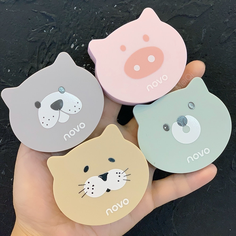 Cute Pets Diamond Highlighter Powder Glitter Palette Makeup Glow Facial Brighten Skin Shiny Makeup Highlight Face Illuminator