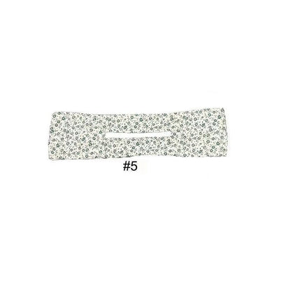 AMORCOME Multicolor Deft Bun Print Headband Hairpin for Women Girl Cloth Hair Circle Bun Maker Ponytail Holder Hair Accessories