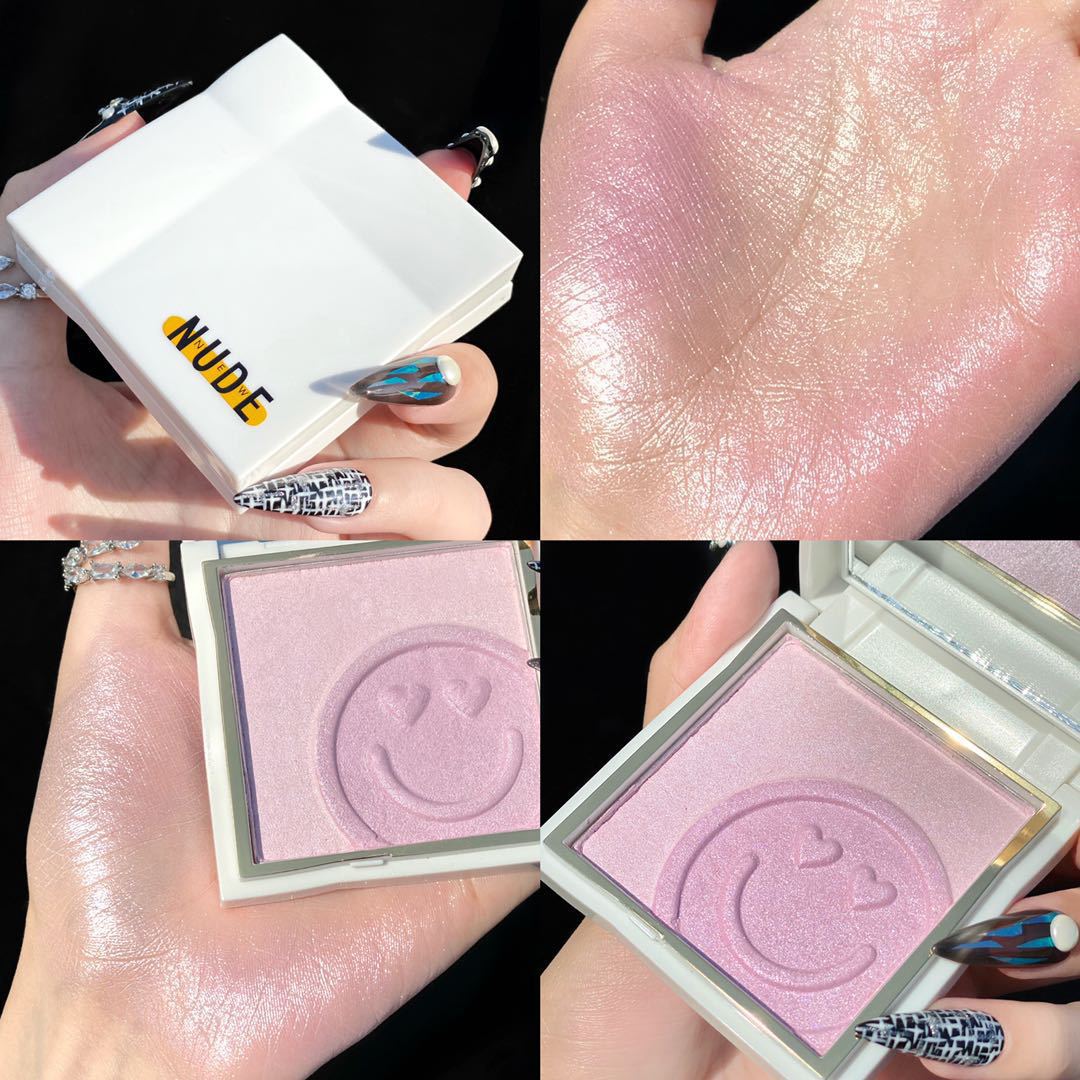 Makeup Highlighter Palette HighGloss Texture Contour Palette Base Illuminator Highlight Face Bronzer Cheek Blush Powder Cosmetic