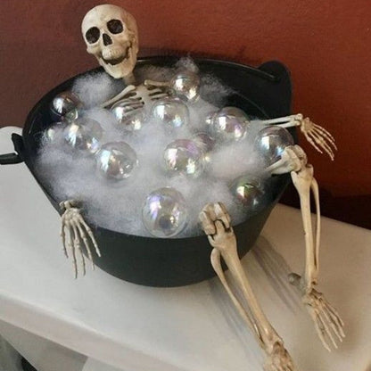 Halloween party decoration skeleton skull trick props ghost pumpkin Tombstone horror Halloween home and garden decor supplies