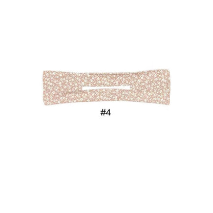AMORCOME Multicolor Deft Bun Print Headband Hairpin for Women Girl Cloth Hair Circle Bun Maker Ponytail Holder Hair Accessories