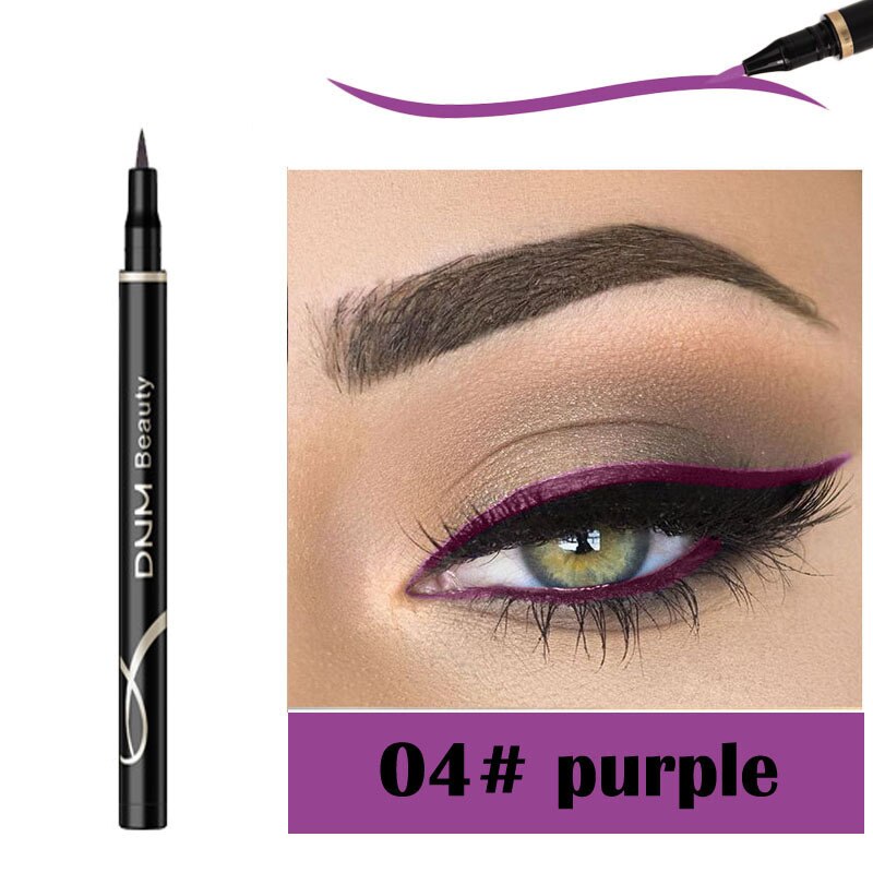 12Color Metallic Shiny Makeup Eyesliner Waterproof Shimmer Long-Lasting Easy To Wear Liquid Eyeliner  TSLM1