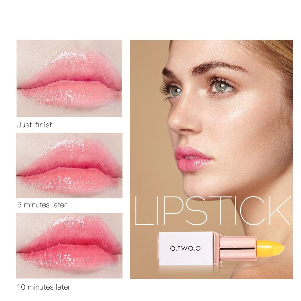 12pcs/set Colors Ever-changing Lip Balm Hygienic Moisturizing Pink Lipstick Anti Aging Makeup Kit Lip Care