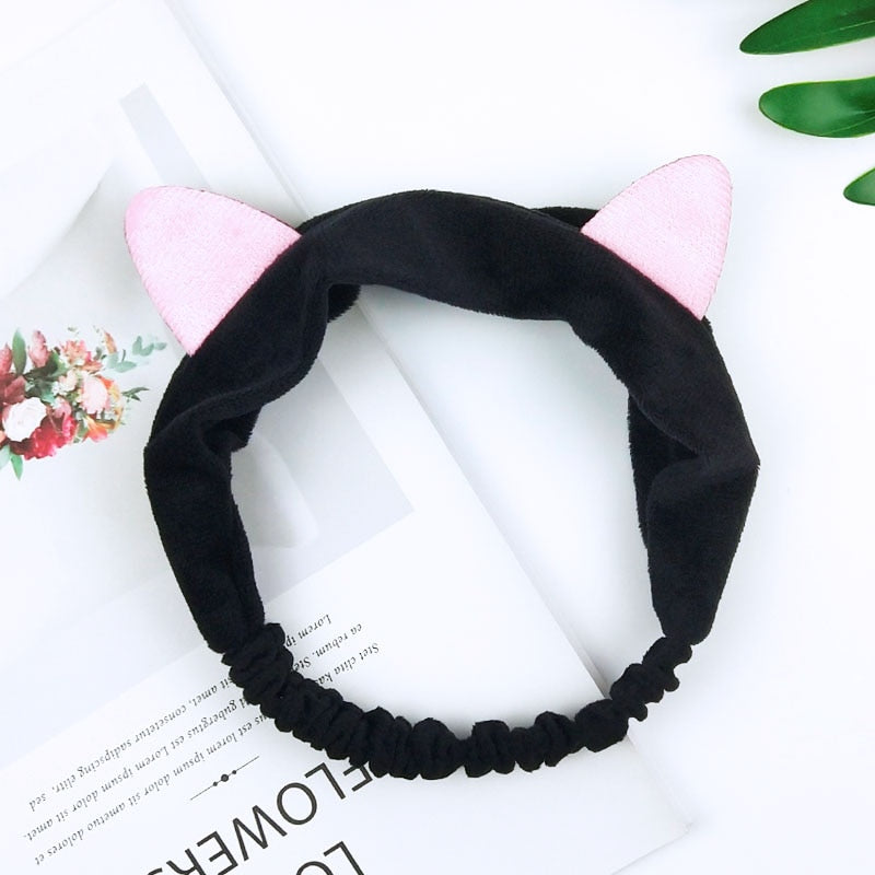 Women Cross Solid color Hair Bands Girls Print Flower Headbands Fashion Turban Make up Hair Accessories FD127