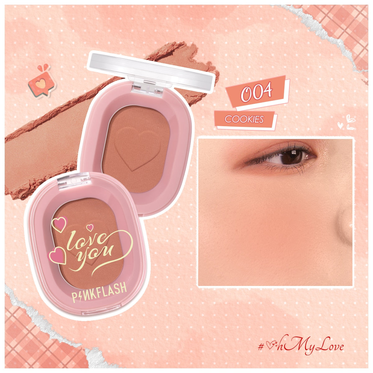 11 Colors Blush Peach Palette Oil-control Face Minerals Pigment Cheek Blusher Powder Contour Makeup Women Cosmetics