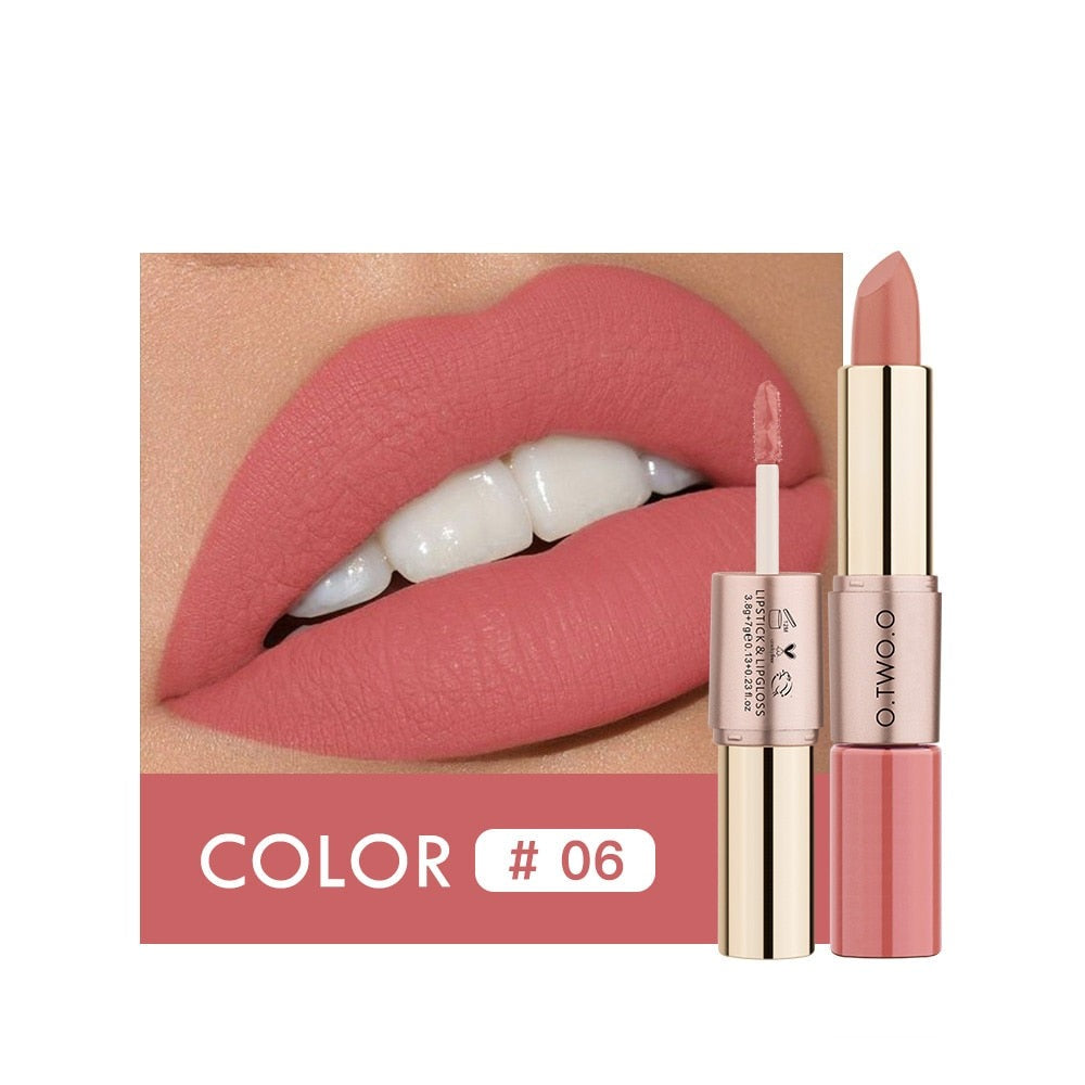 12 Colors Lips Makeup Lipstick  Lip Gloss Long Lasting Moisture Cosmetic Lipstick Red Lip Matte Lipstick Waterproof