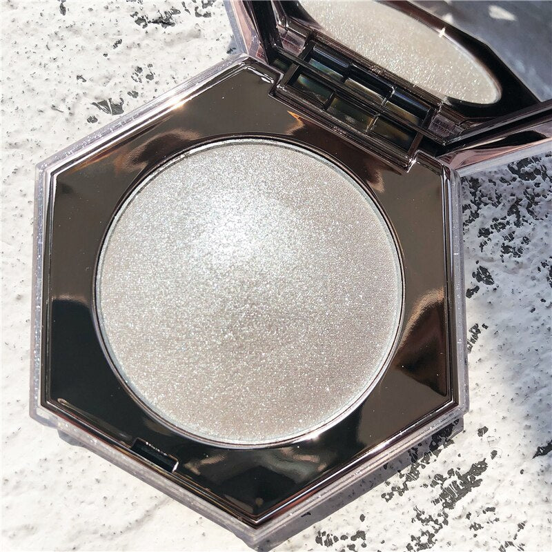 3D Face Body Highlighter Palette Diamond Star Glitter Shimmer Highlighter Makeup Contour Metallic Highlight Bronzer Cosmetic