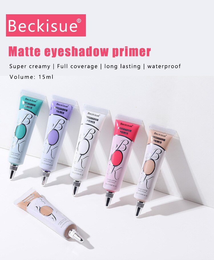 6 Colors Eyeshadow Primer Long Lasting Waterproof Liquid Eyeshadow Base MakeUp Cream Fashion Hot Artistic Eyes Makeup Tools