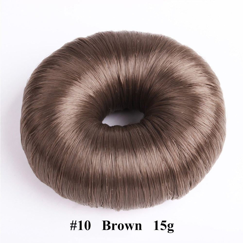 Fashion Elegant Women Ladies Girls Magic Hair Donut Hair Ring Bun Maker Hair Styling Tools Accessories