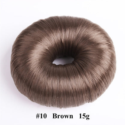Fashion Elegant Women Ladies Girls Magic Hair Donut Hair Ring Bun Maker Hair Styling Tools Accessories