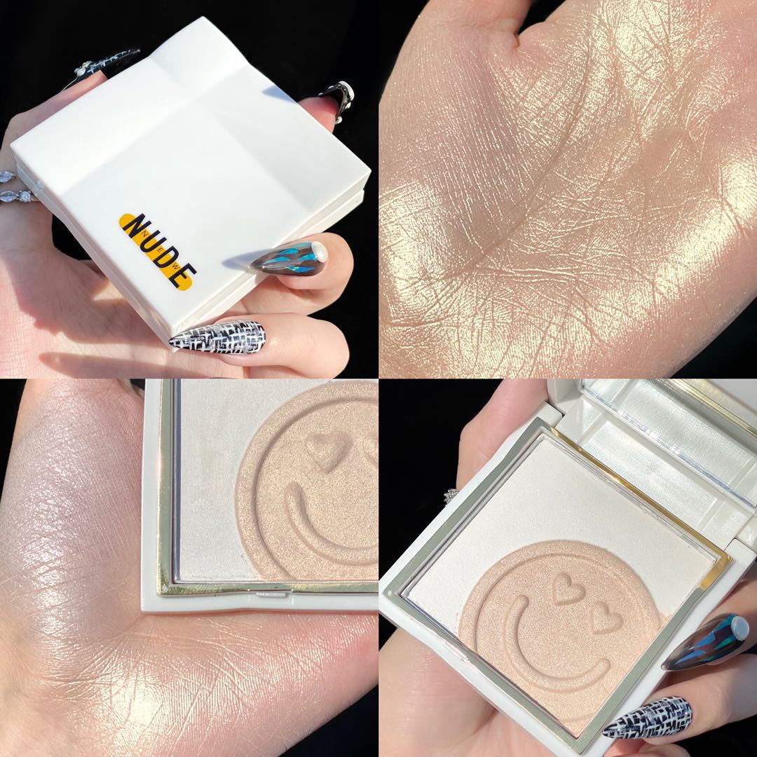 Makeup Highlighter Palette HighGloss Texture Contour Palette Base Illuminator Highlight Face Bronzer Cheek Blush Powder Cosmetic