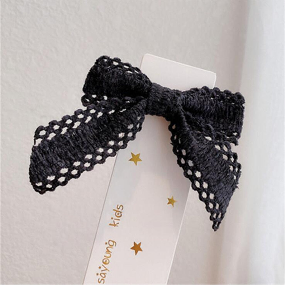 Wild Big Large Fashion Women Girls Hair Band Trendy Hairpin Casual Hair Clip Cute Ribbon Bow Ladies accessories Big Bow Barrette