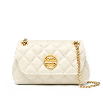 2025 Leather mobile phone bag popular new trend first-layer cowhide women's bag shoulder messenger bag portable high-end underarm bag