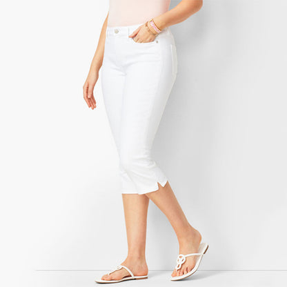 2025 Cross-border sales wish  2025 women's 7-point jeans slim and thin denim 7-point pants women's pants