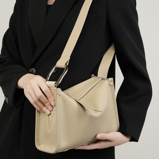 2025 Premium large-capacity toast bag popular new summer versatile leather women's bag commuter shoulder handbag