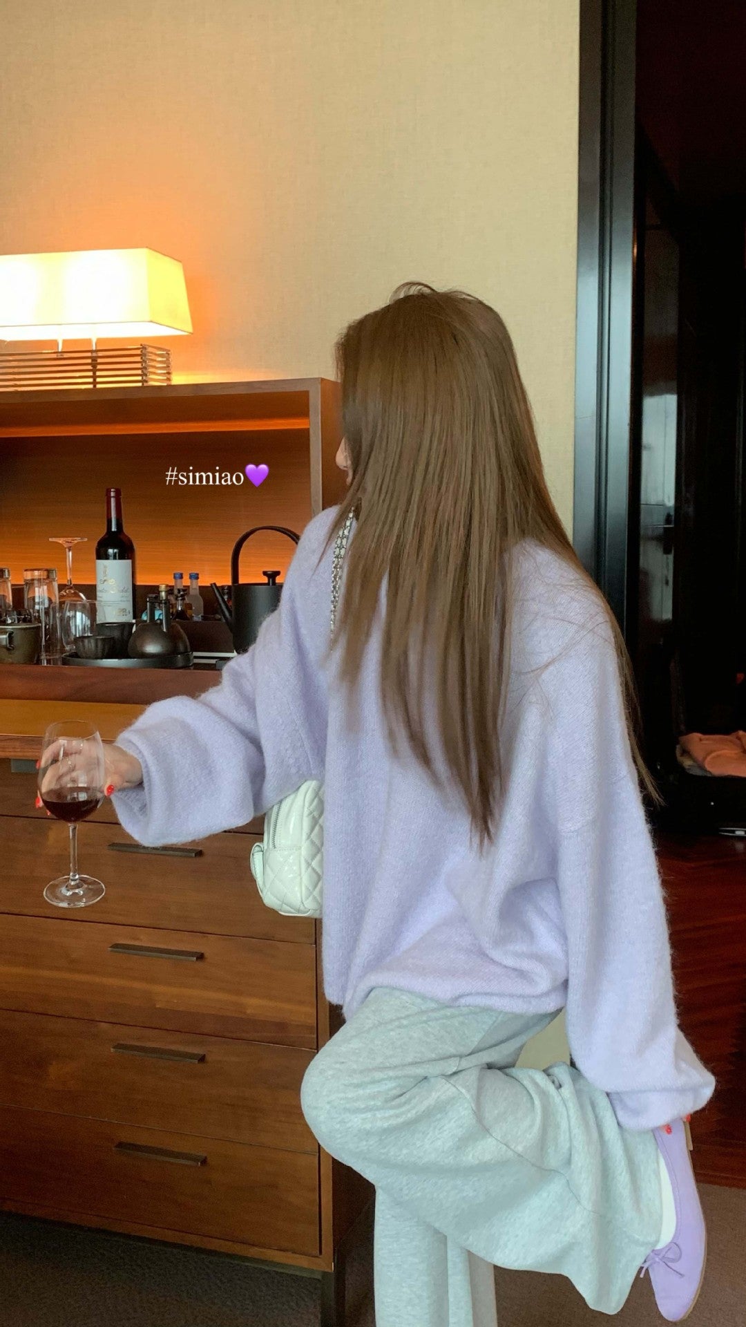 qgtao  New Autumn and Winter Loose Skin-Friendly Solid Color round Neck Knitted Lazy Outer Wear Pullover Thickened Soft Glutinous Sweater for Women