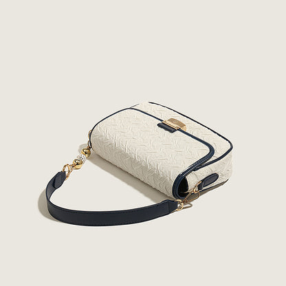 2025 Women's bag new Korean version trendy fashion versatile personality PU picofarad stick armpit bag, retro portable shoulder bag women