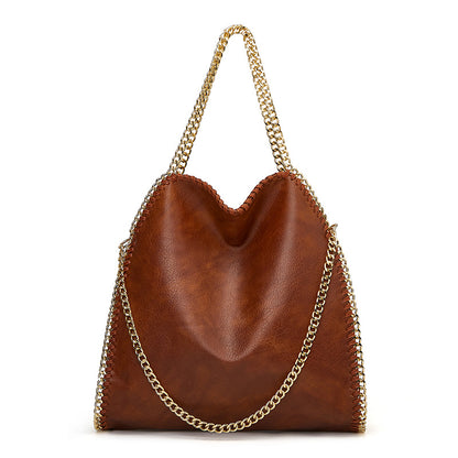 2025 Hot Trade popular New Chain Women's Bag Foldable Women's Bag  Fashion Versatile ZA Portable Women's Satchel