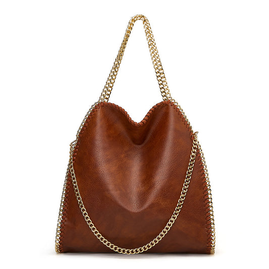 2025 Hot Trade popular New Chain Women's Bag Foldable Women's Bag  Fashion Versatile ZA Portable Women's Satchel