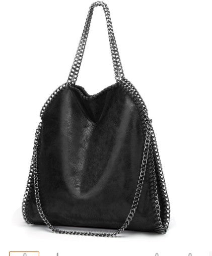 2025 Hot Trade popular New Chain Women's Bag Foldable Women's Bag  Fashion Versatile ZA Portable Women's Satchel