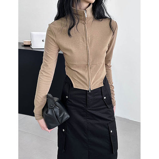 2025 [Spice Girl Wear at First Sight] 2025 Spring Female Korean Slim Sweet and Cool Spice Girl Wind 8659
