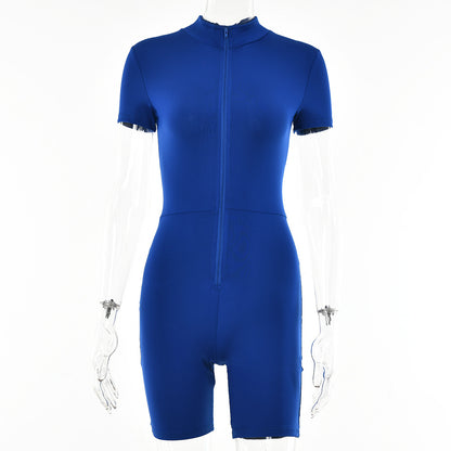 2025  ins fashionable and sexy tight Spice girl jumpsuit, autumn new hot-selling solid color leggings, various combinations