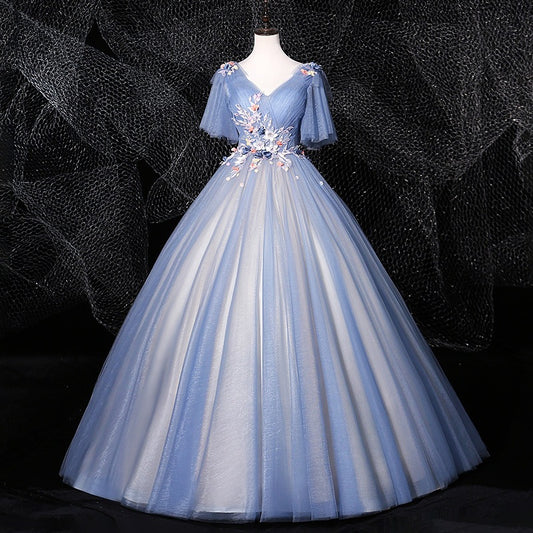 2025Evening dress women's  new long art test solo dress dress, stage host performance dress temperament dress