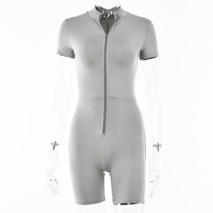 2025  ins fashionable and sexy tight Spice girl jumpsuit, autumn new hot-selling solid color leggings, various combinations