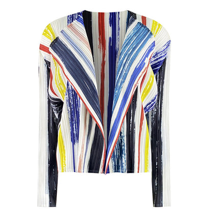 Miyake spring new models fashionable temperament slim dress thin waist slouching medium and long skirt children