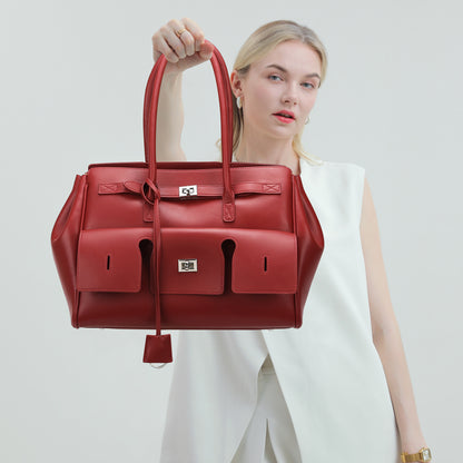 2025 Tote bag  fashion large-capacity women's bag New hot-selling simple commuter bag high-end shoulder bag women