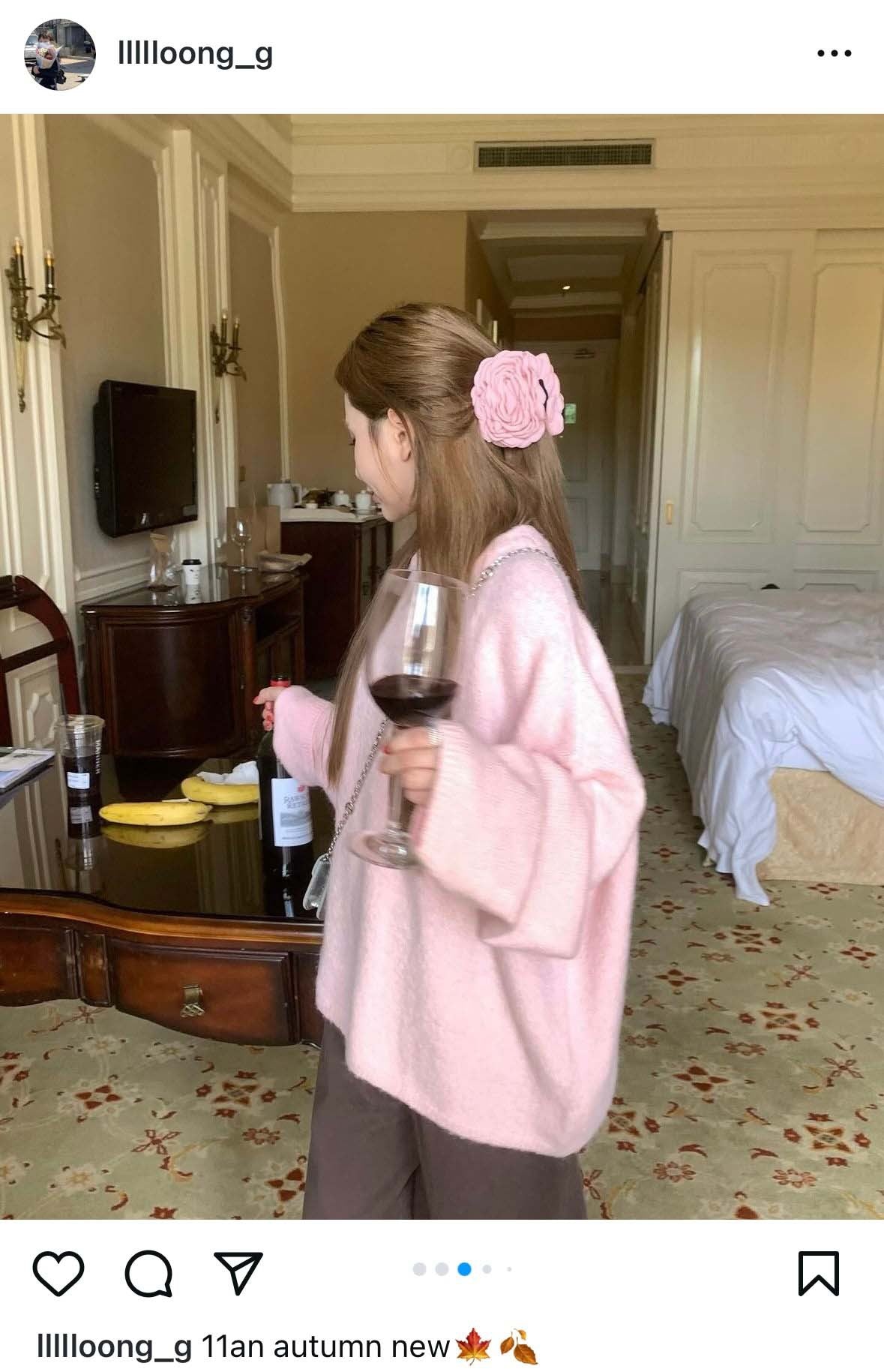 qgtao  New Autumn and Winter Loose Skin-Friendly Solid Color round Neck Knitted Lazy Outer Wear Pullover Thickened Soft Glutinous Sweater for Women