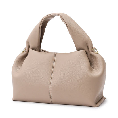 2025 Handbag New Fashion Cloud Bag Women's Niche Design Versatile Shoulder Bag Premium Soft Leather Women's Bag
