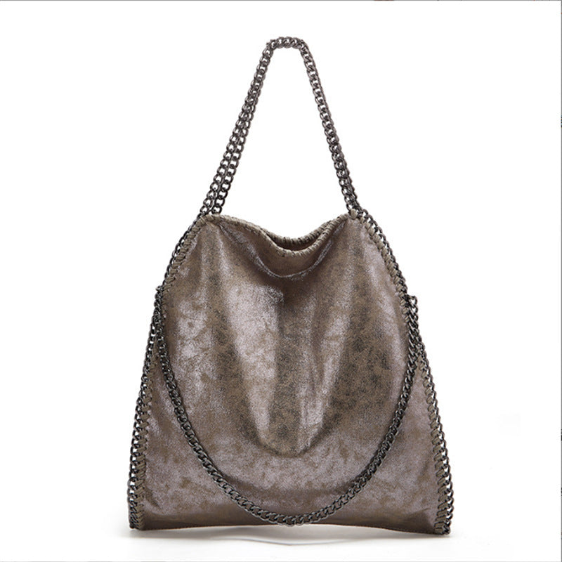 2025 Hot Trade popular New Chain Women's Bag Foldable Women's Bag  Fashion Versatile ZA Portable Women's Satchel