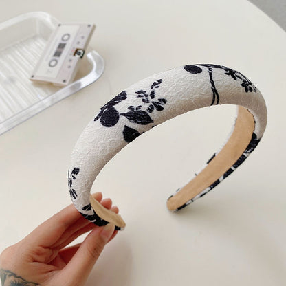 Solid Fabric Satin Hair Scarf Band Hairband for Women Girl Korea Headbands Fashion Accessorie