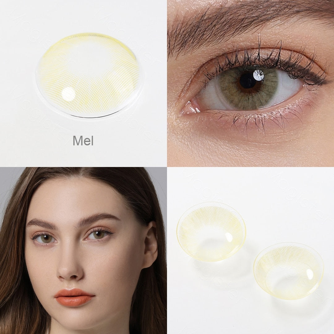 Magister Natural Eye Color Lens QUEEN Series Colored Contact Lenses Yearly Color Contact Lenses Eye Lens For Women and Men