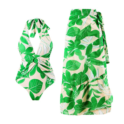 qgtao New Arrival Push Up Women Bikini Set Floral Printed Ruffle Bikinis Strappy Bandage Swimwear Brazilian Biquini Bathing Suit