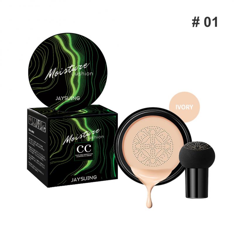 Foundation Mushroom Head Air Cushion CC Cream Waterproof Brighten Foundation Cream Women Base Makeup Face Korean Cosmetics