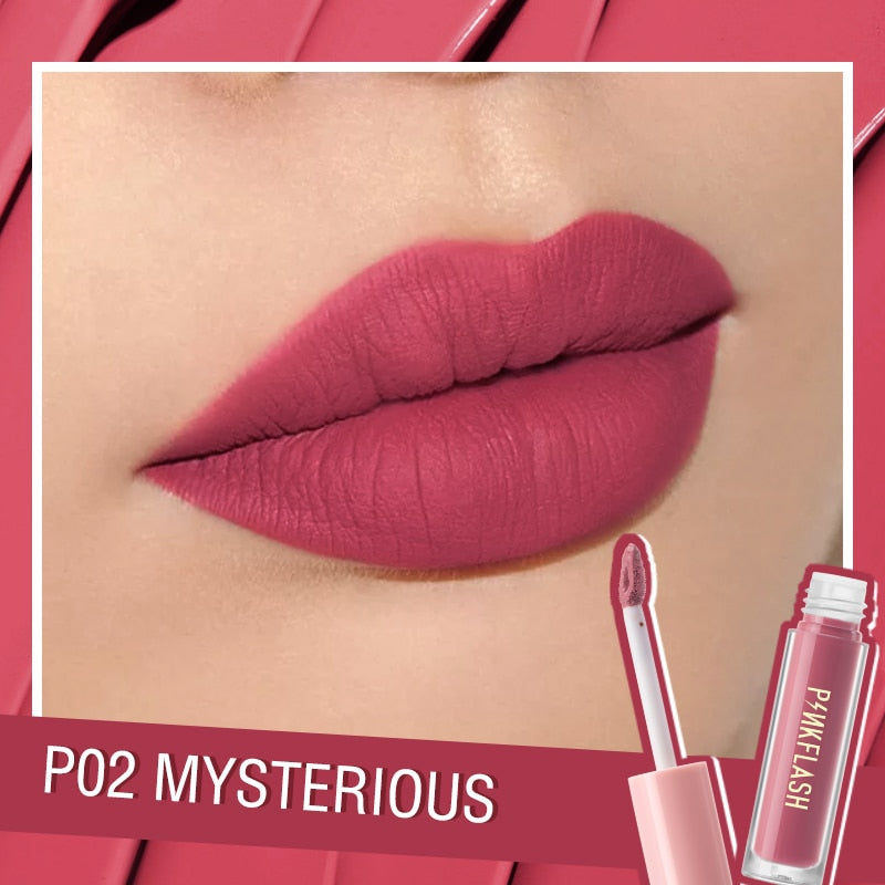 Waterproof Matte Liquid Lipstick Professional High Quality Long-lasting Lipgloss Women Lips Makeup Cosmetics