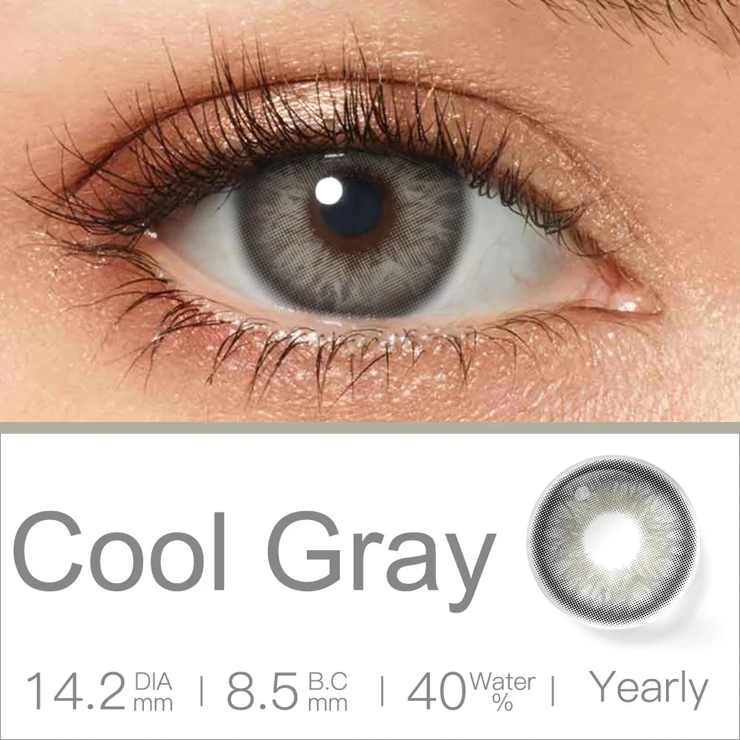 qgtao Colored Contact Lenses Natural Look Brown Eye Lenses Beauty pupils Blue contact Lenses Eye Cosmetic Color Lens