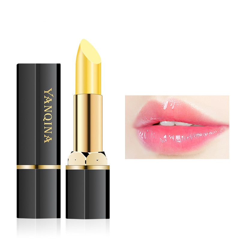 Temperature Color Changing Lipstick Moisturizer Waterproof  Non-Stick Cup Lip Balm Long Lasting Lip Tint Gloss Korean Makeup