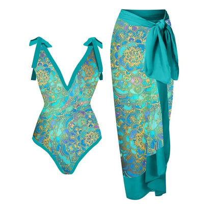 qgtao New Arrival Push Up Women Bikini Set Floral Printed Ruffle Bikinis Strappy Bandage Swimwear Brazilian Biquini Bathing Suit