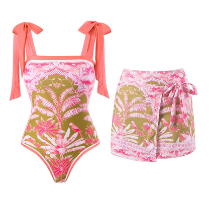 qgtao New Arrival Push Up Women Bikini Set Floral Printed Ruffle Bikinis Strappy Bandage Swimwear Brazilian Biquini Bathing Suit
