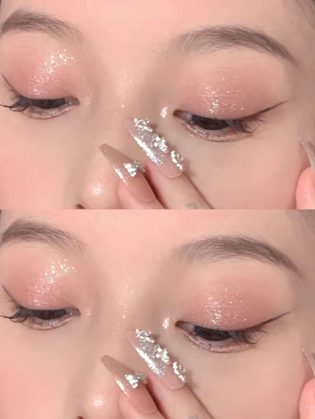 1PC Diamond Glitter Eye Liner Pencil Eye Makeup Highlighter Waterproof Pearl White Brighten Silkworm Shadow Liquid Eyeliner Pen