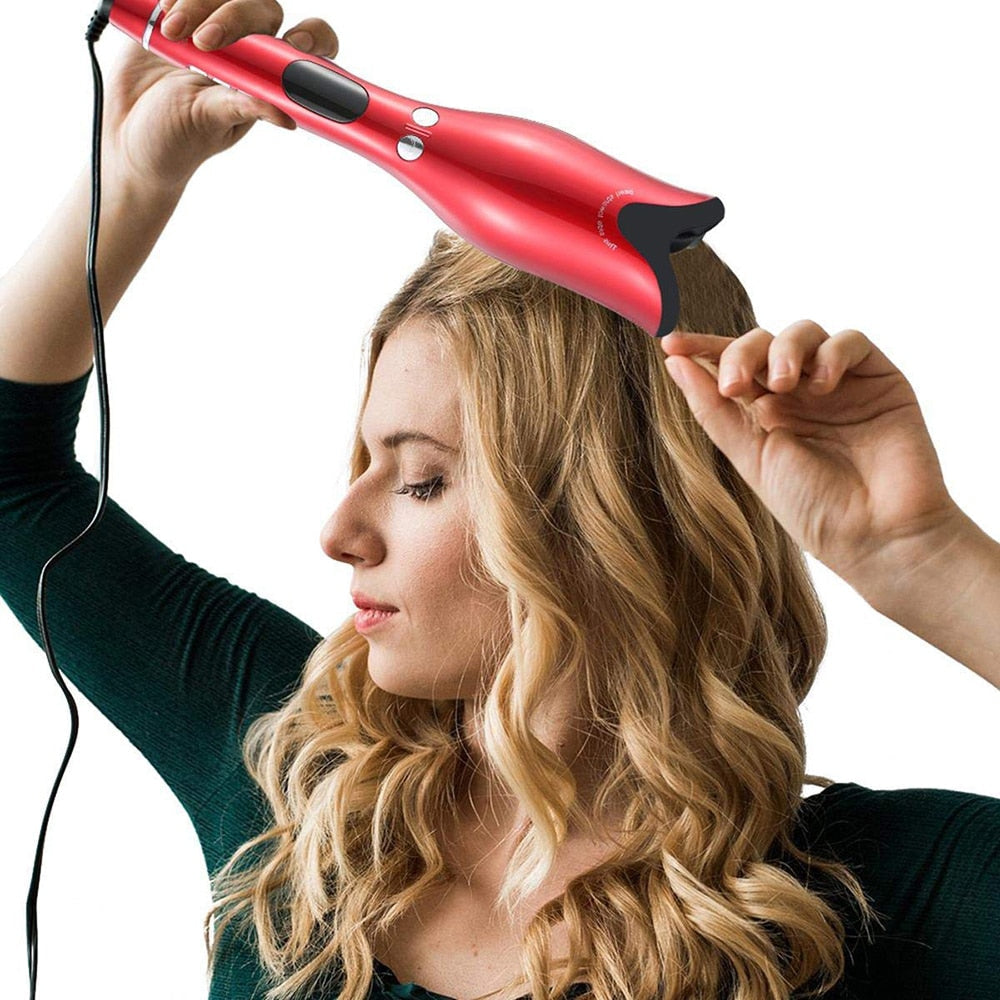 Auto Rotating Ceramic Hair Curler Automatic Curling Iron Styling Tool Hair Iron Curling Wand Air Spin and Curl Curler Hair Waver